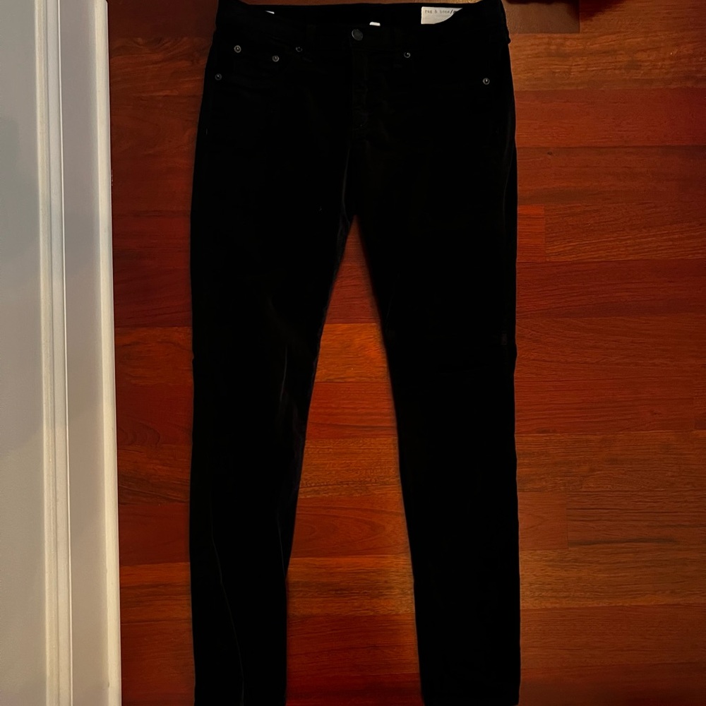 Rag & Bone Black Skinny Jeans